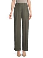Vince High-rise Draped Trousers