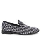 Sperry Houndstooth Slip-on Loafers