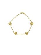 Saks Fifth Avenue Yellow Gold Textured Love Knot Bracelet