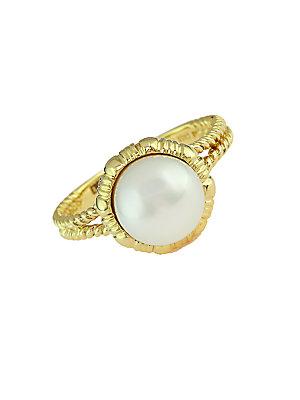 Effy 14 Kt Yellow Gold Freshwater Pearl Ring