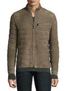 Michael Kors Quilted Suede Jacket