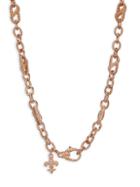 Judith Ripka Rose-goldplated Sterling Silver & Cubic Zirconia Chain Necklace