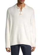 Vince Textured Wool & Cashmere Polo
