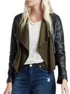 French Connection Filomena Faux Leather Jacket