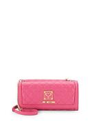 Love Moschino Quilted Chain Wallet