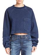 Ag Adriano Goldschmied Indigo Capsule Collection By Ag Cubo Sweatshirt