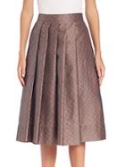 Pauw Printed Pleated Skirt