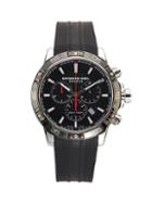 Raymond Weil Stainless Steel & Rubber-strap Chronograph Watch