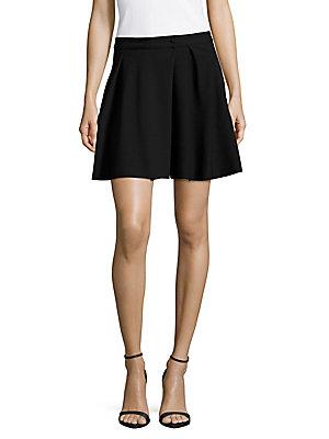 See By Chlo Pleated Solid Skirt