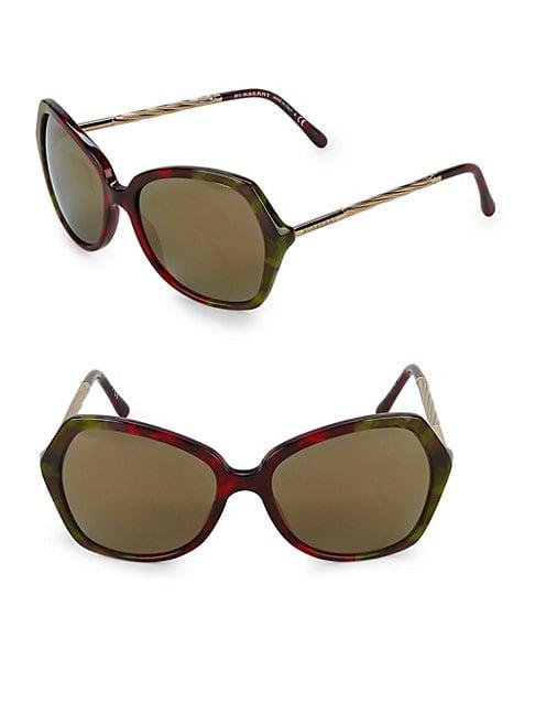 Burberry Be4193 57mm Butterfly Sunglasses