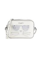 Karl Lagerfeld Maybelle Faux Leather Choupette Camera Bag