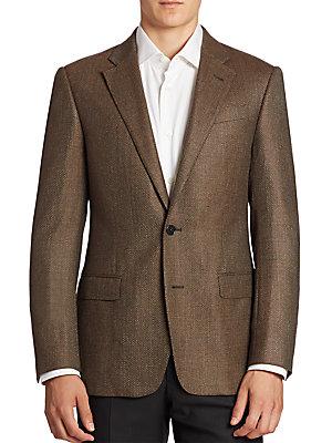 Giorgio Armani Virgin Wool & Cashmere Sportcoat