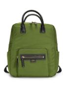 Frances Valentine Casey Leather-trim Nylon Backpack