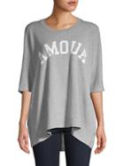 Zadig & Voltaire Portland Amour Oversized T-shirt