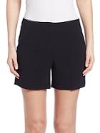 Theory Masibeth Crepe Shorts