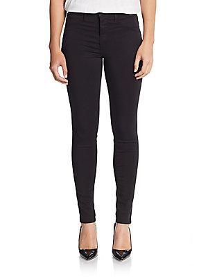J Brand Maria High-rise Luxe Sateen Skinny Jeans