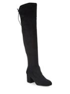 Saks Fifth Avenue Microsuede Tall Boots