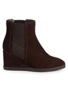 Weatherproof Suede Wedge Boots