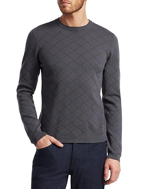Giorgio Armani Diamond Patter Sweater