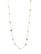 Saks Fifth Avenue 14k Yellow Gold & Multi Crystal Necklace
