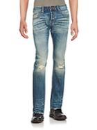 Cult Of Individuality Rebel Straight-leg Cotton Jeans