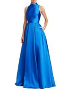 Theia Mockneck Ball Gown