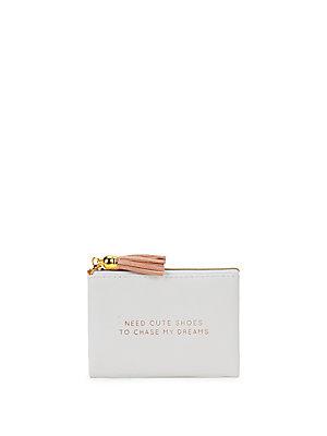 Saks Fifth Avenue Statement Gift Card Pouch