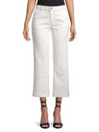 Ag Layla High-waist Flared Cropped Trousers