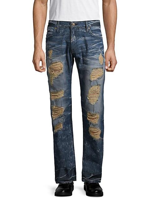 Robin's Jean Distressed Faded Jeans