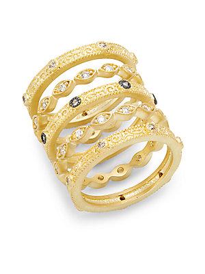 Freida Rothman Byzantine Ring Set