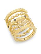 Freida Rothman Byzantine Ring Set