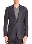 Giorgio Armani Soft Wool-blend Sportcoat