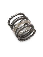 Freida Rothman Multi-layered Embellished Ring