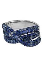 Effy Balissima Sterling Silver Sapphire Ring