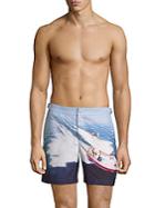Orlebar Brown Printed Beach Swim Shorts