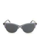 Boucheron Contrast 52mm Cat Eye Sunglasses