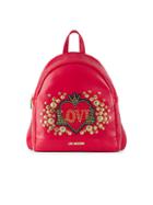 Love Moschino Love Embellished Backpack
