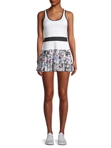 Eleven By Venus Williams Paisley Pleated Volley Dress