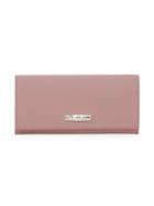 Longchamp Textured Leather Continental Wallet