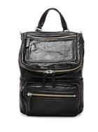 Vince Camuto Patch Leather Backpack