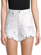 Moon River Distressed Shorts