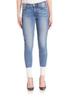 Mcguire Bleached Hem Skinny Jeans