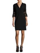 Elie Tahari Ricky Bell Sleeve Dress