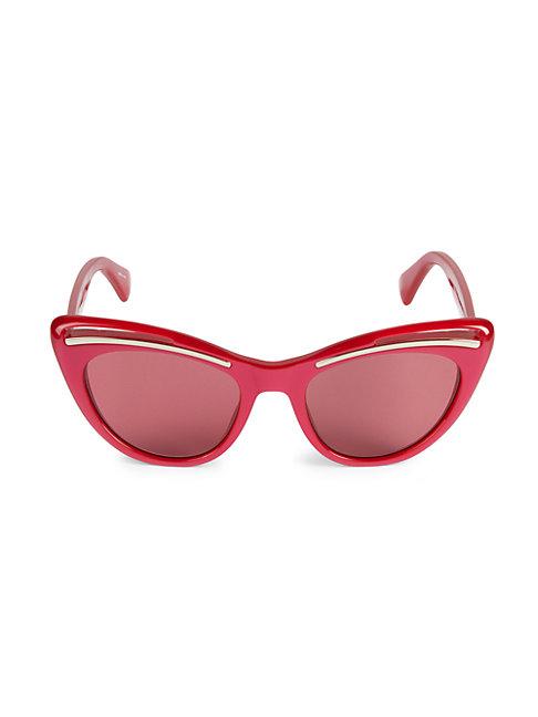 Moschino 51mm Cat Eye Sunglasses