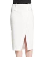 Derek Lam 10 Crosby Wrap-style Pencil Skirt