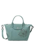 Longchamp Printed Leather Tote
