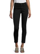 Ag Adriano Goldschmied Farrah Sateen High-rise Cropped Jeans