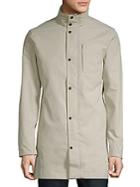 J. Lindeberg Stand Collar Trench Coat