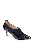 Oscar De La Renta Lulu Leather Cap-toe Pumps