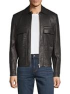 Maison Margiela L-zip Leather Jacket
